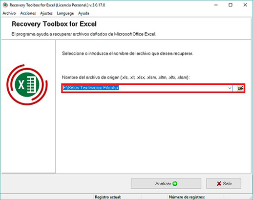 cómo recuperar archivos Excel dañados